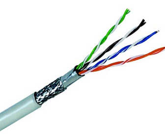 Cat6 SFTP 23 AWG Solid Cable 305M GRAY-afaaqstores