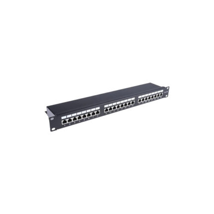 Cat6A UTP Fully Loaded 24 Port Patch Panel-afaaqstores