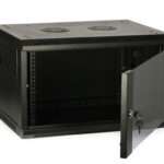 D-LINK WALL MOUNT RACK 9U 600-450 WITH 1 FAN , 1 SHLIF , PDU-afaaqstores