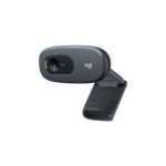 LOGITECH C270 HD Webcam - BLACK - USB-afaaqstores