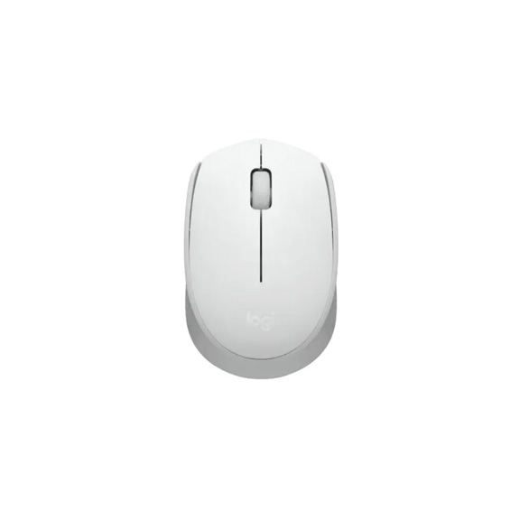 LOGITECH M171 Wireless Mouse - WHITE-afaaqstores
