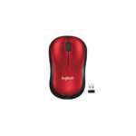 LOGITECH Wireless Mouse M185 - EWR2 - RED-afaaqstores