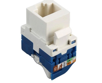 Prolink 1G Rotating Tooless Connection Module Cat6 UTP – Blue-afaaqstores