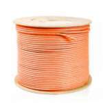 Prolink CAT. 6A U-UTP CABLE, 4 PAIR 23 AWG , LSZH , Orange , RIB-afaaqstores