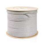 Prolink CAT. 6A U-UTP CABLE, 4 PAIR 23 AWG , LSZH , Waite , RIB-afaaqstores