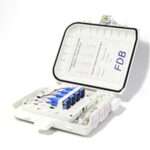 Prolink Fiber Termination Box 8 Core Plastic-afaaqstores