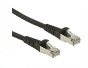 Prolink SHIELDED CAT6A S-FTP PATCH CORD W- T568B WIRING, 10M, LSZH Black-afaaqstores
