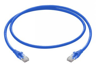 Prolink SHIELDED CAT6A S-FTP PATCH CORD W-T568B WIRING, 1M, LSZH Blue-afaaqstores