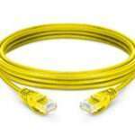 Prolink SHIELDED CAT6A S-FTP PATCH CORD W- T568B WIRING, 3M, LSZH Yellow-afaaqstores