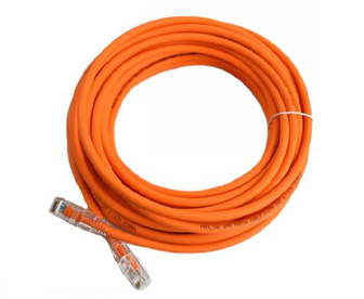 Prolink SHIELDED CAT6A S-FTP PATCH CORD W-T568B WIRING, 5M, LSZH Orange-afaaqstores