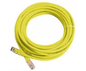 Prolink SHIELDED CAT6A S-FTP PATCH CORD W-T568B WIRING, 5M, LSZH Yellow-afaaqstores