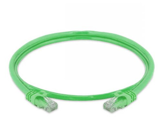 Prolink UNSHIELDED CAT6 PATCH CORD W T568B WIRING, 0.5M, LSZH Green-afaaqstores