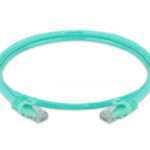 Prolink UNSHIELDED CAT6 PATCH CORD W- T568B WIRING, 0.5M, LSZH Turquoise-afaaqstores