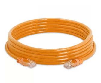 Prolink UNSHIELDED CAT6 PATCH CORD W- T568B WIRING, 10M, LSZH Orange-afaaqstores