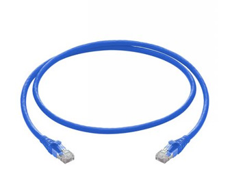 Prolink UNSHIELDED CAT6 PATCH CORD W-T568B WIRING, 1M, LSZH Blue-afaaqstores