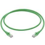 Prolink UNSHIELDED CAT6 PATCH CORD W-T568B WIRING, 1M, LSZH Green-afaaqstores