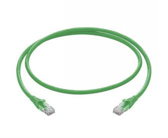 Prolink UNSHIELDED CAT6 PATCH CORD W-T568B WIRING, 1M, LSZH Green-afaaqstores