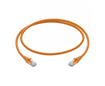 Prolink UNSHIELDED CAT6 PATCH CORD W- T568B WIRING, 1M, LSZH Orange-afaaqstores