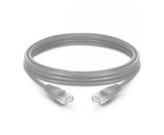 Prolink UNSHIELDED CAT6 PATCH CORD W- T568B WIRING, 3M, LSZH Gray-afaaqstores
