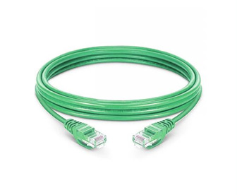 Prolink UNSHIELDED CAT6 PATCH CORD W-T568B WIRING, 3M, LSZH Green--afaaqstores