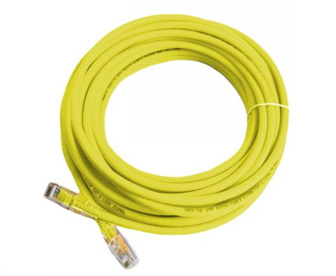 Prolink UNSHIELDED CAT6 PATCH CORD W- T568B WIRING, 5M, LSZH Yellow-afaaqstores