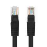 Prolink UNSHIELDED CAT6A PATCH CORD W- T568B WIRING, 0.25M, LSZH Black-afaaqstores