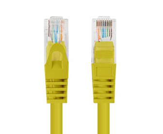 Prolink UNSHIELDED CAT6A PATCH CORD W-T568B WIRING, 0.25M, LSZH Yellow-afaaqstores