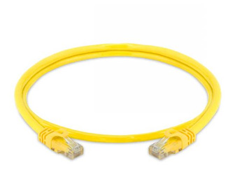 Prolink UNSHIELDED CAT6A PATCH CORD W- T568B WIRING, 0.5M, LSZH Yellow-afaaqstores