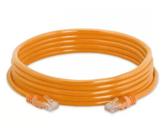 Prolink UNSHIELDED CAT6A PATCH CORD W- T568B WIRING, 10M, LSZH Orange-afaaqstores
