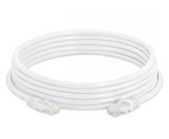Prolink UNSHIELDED CAT6A PATCH CORD W-T568B WIRING, 10M, LSZH White-afaaqstores