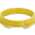 Prolink UNSHIELDED CAT6A PATCH CORD W-T568B WIRING, 10M, LSZH Yellow-afaaqstores