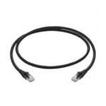 Prolink UNSHIELDED CAT6A PATCH CORD W- T568B WIRING, 1M, LSZH Black-afaaqstores