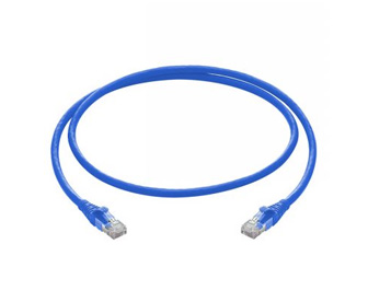 Prolink UNSHIELDED CAT6A PATCH CORD W- T568B WIRING, 1M, LSZH Blue-afaaqstores