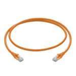 Prolink UNSHIELDED CAT6A PATCH CORD W- T568B WIRING, 1M, LSZH Orange-afaaqstores