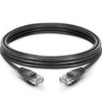 Prolink UNSHIELDED CAT6A PATCH CORD W-T568B WIRING, 3M, LSZH Black-afaaqstores