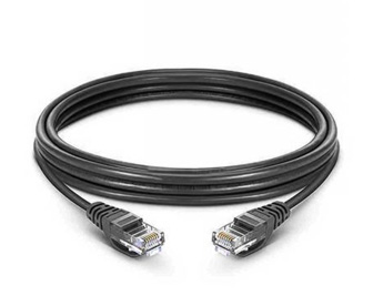 Prolink UNSHIELDED CAT6A PATCH CORD W-T568B WIRING, 3M, LSZH Black-afaaqstores
