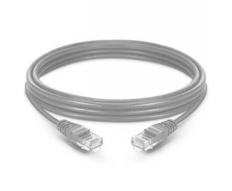 Prolink UNSHIELDED CAT6A PATCH CORD W- T568B WIRING, 3M, LSZH Gray-afaaqstores