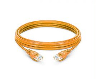Prolink UNSHIELDED CAT6A PATCH CORD W-T568B WIRING, 3M, LSZH Orange-afaaqstores