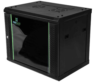 Prorack 9U 600-450 Wall mount cabinet-afaaqstores