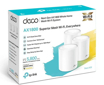 AX1800 Whole Home Mesh Wi-Fi 6 System SPEED-afaaqstores