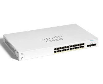 CBS220 Smart 24-port GE, Full PoE, 4x10G SFP+-afaaqstores