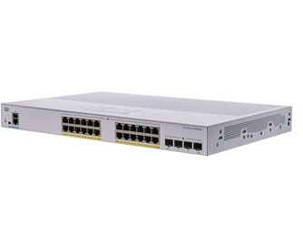 CBS350 Managed 24-port GE, Full PoE, 4x10G SFP+-afaaqstores