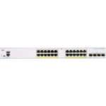 CBS350 Managed 24-port GE, Full PoE, 4x1G SFP-afaaqstores