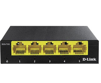 D-Link DGS-F105 Ethernet Switch 5 Port Gigabit-afaaqstores