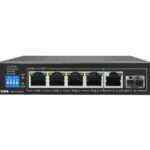 NW-DLINK-DGS-F1006P-E• 4 10-100-1000 Mbps PoE ports+2PORT UP LINK-afaaqstores