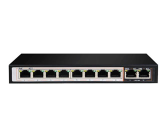 NW-DLINK-DGS-F1010P-POE With 2PORT UP LINK-afaaqstores