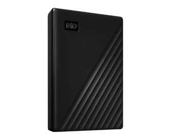 Western Digital MY PASSPORT 1 TB USB 3.2 BLACK WDBYVG0010BBK-WESN-afaaqstores