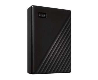 Western Digital MY PASSPORT 5TB USB 3.2 BLACK WDBPKJ0050BBK-WESN-afaaqstores